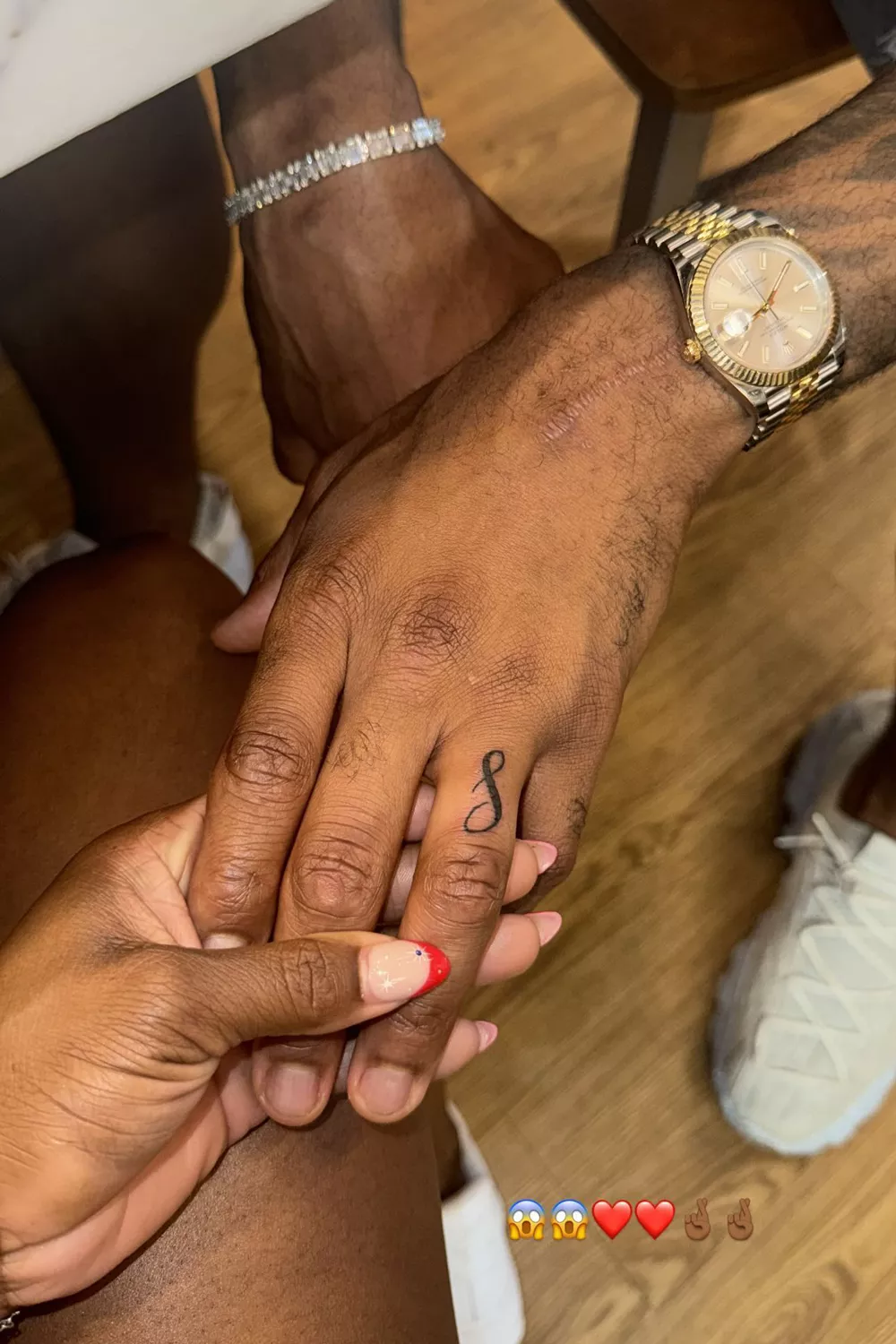 How NFL Star Jonathan Owens Tattooed His Finger for Simone Biles